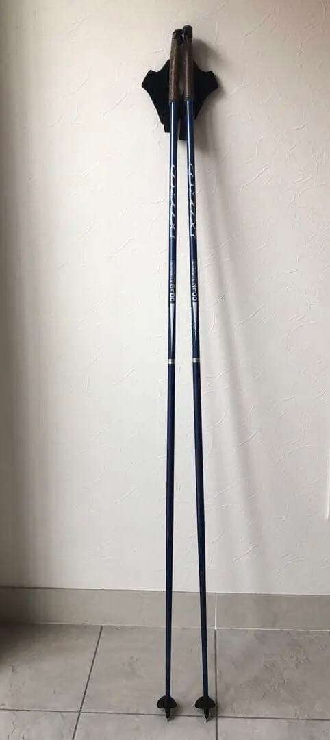 YOKO クロスカントリースキー用ストック 150cm ネイビー