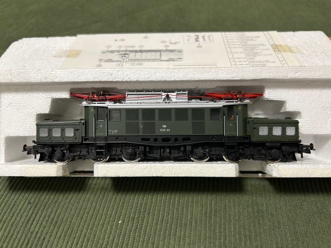 ROCO グリーン 電気機関車 HOゲージ 43484