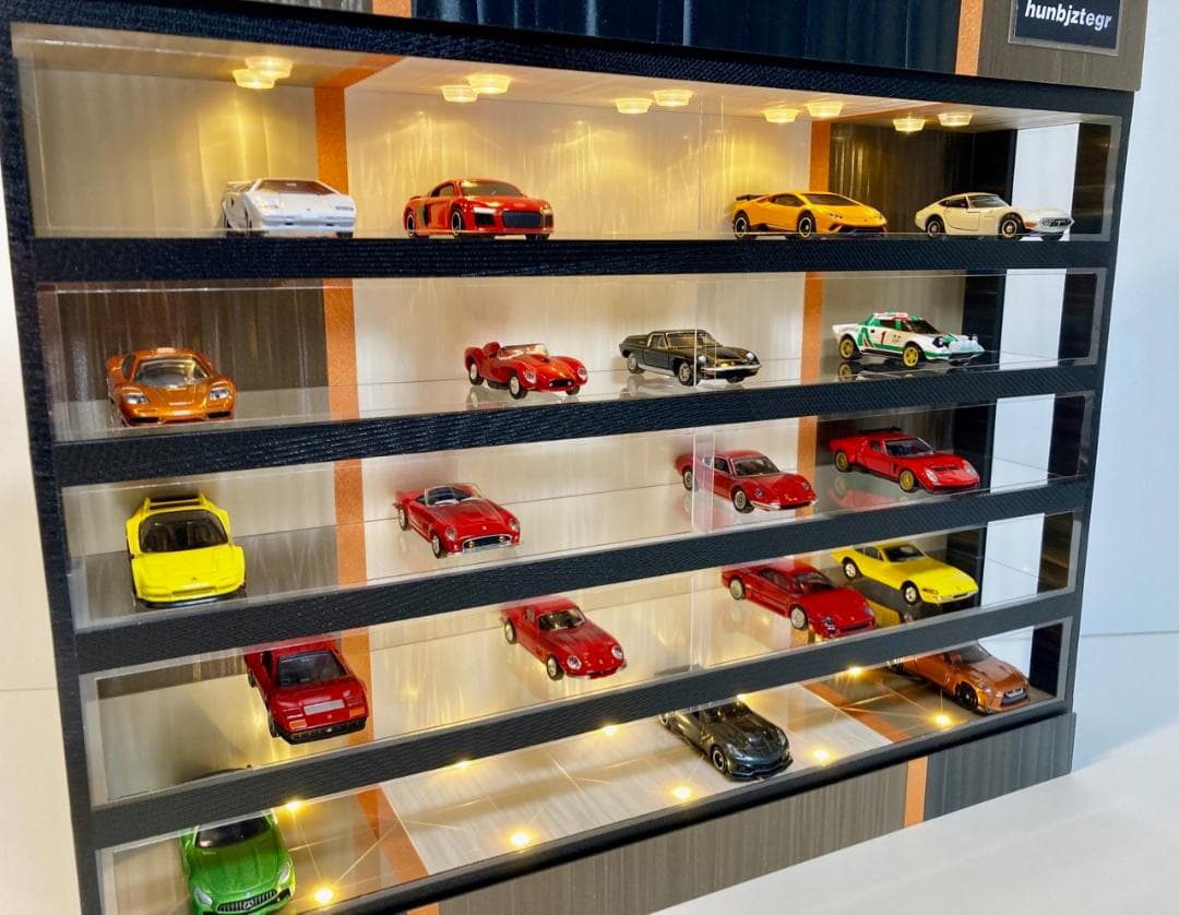 1/64展示50台！可・スタッコライン＆・5層式ディスプレーBOX/ネオジオラマ
