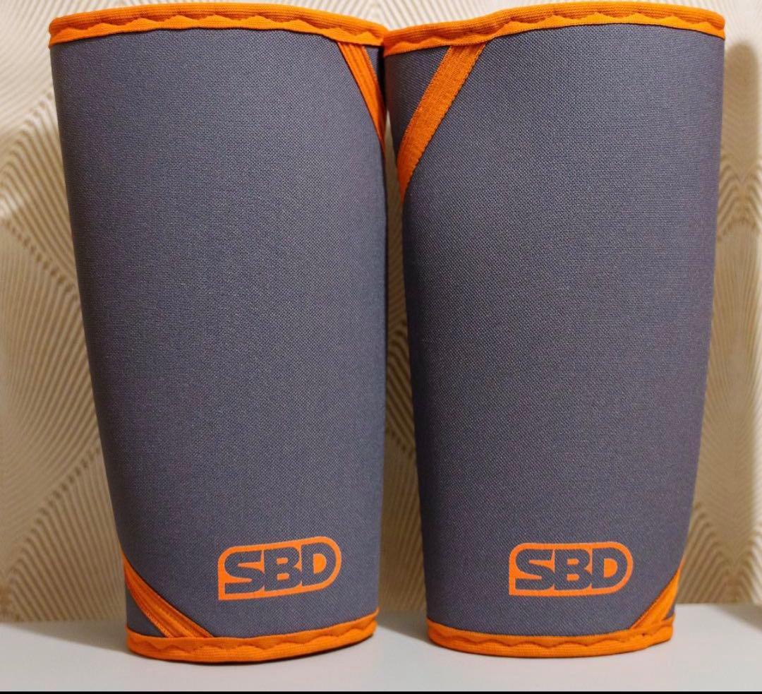 最終値下げSBD ニースリーブMサイズ グレー/オレンジ