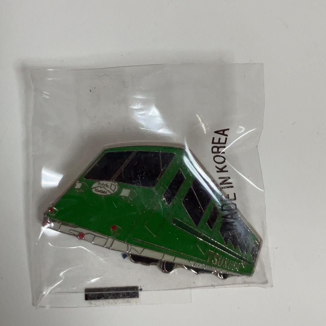 電車　ピンバッジ　つくばエクスプレス