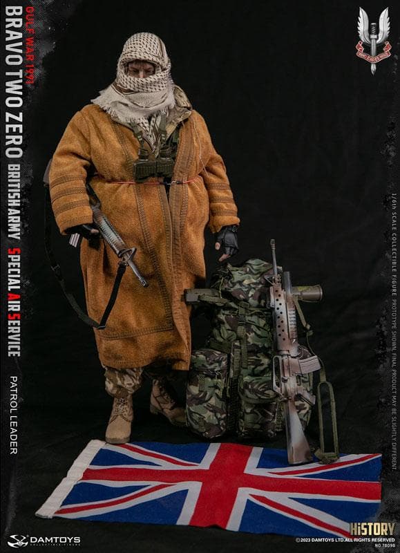 イギリス陸軍特殊空挺部隊(SAS)パトロールリーダー Gulf War 1991