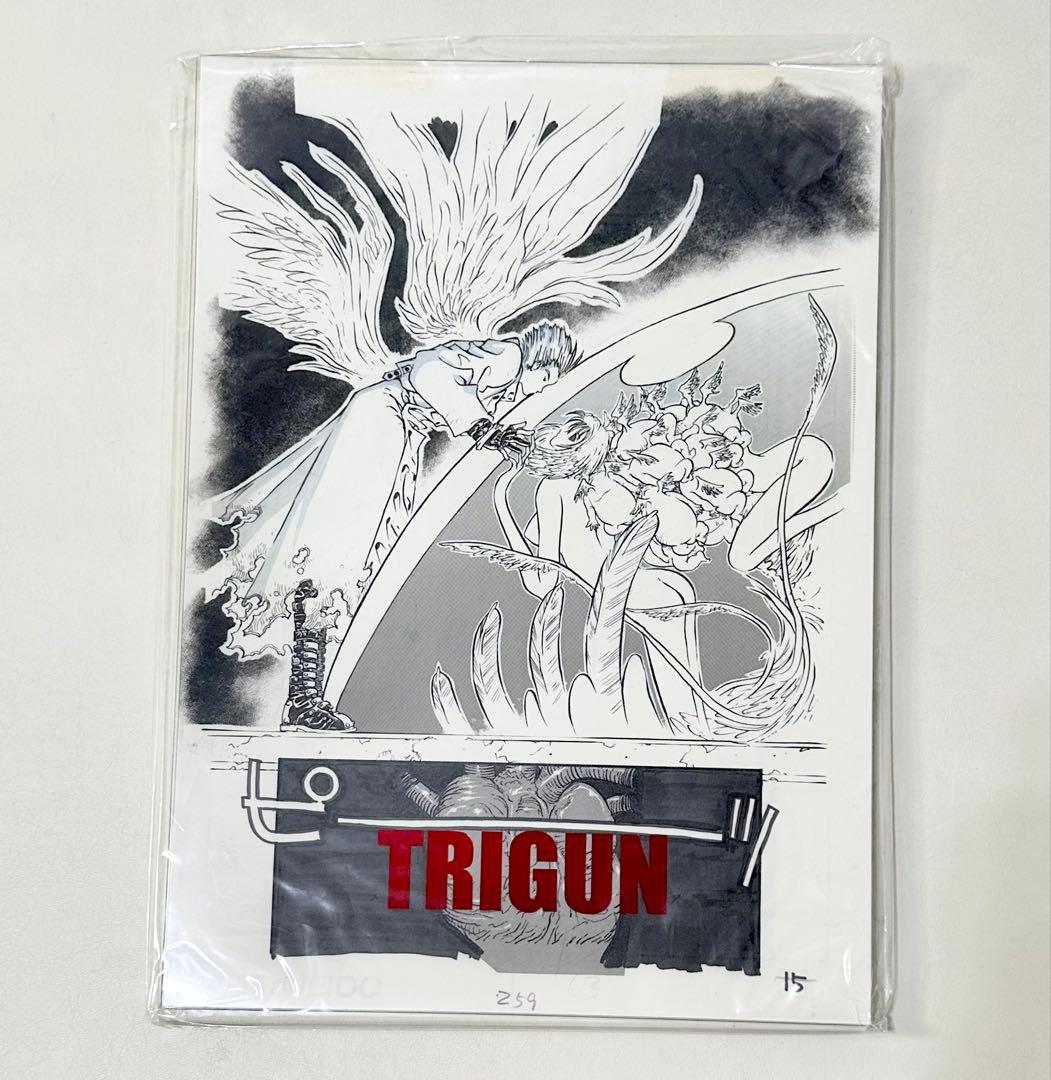 トライガン 複製原稿 選りすぐり44枚セット TRIGUN 内藤泰弘 複製原画