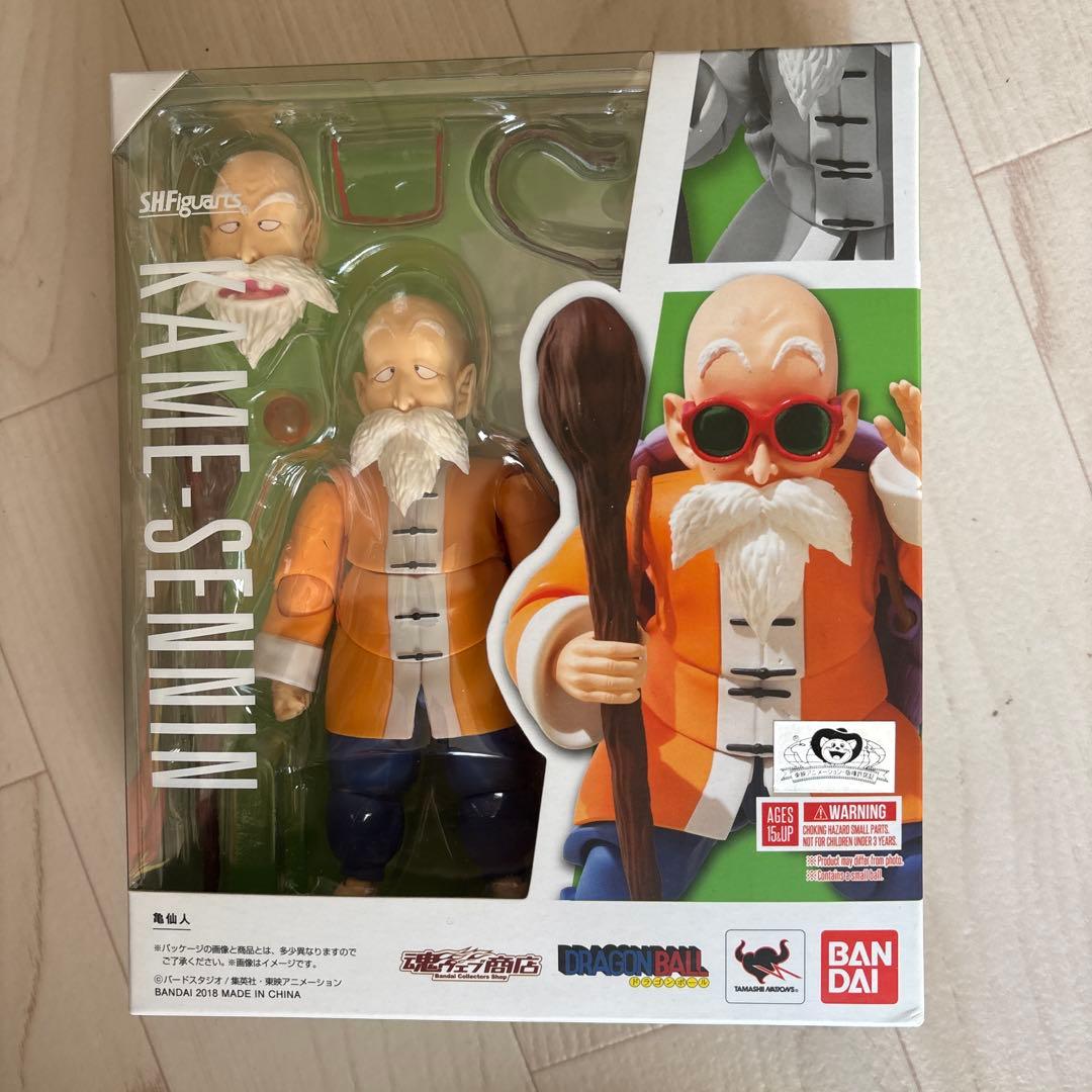 新品！S.H.Figuarts 亀仙人 「ドラゴンボール」 魂ウェブ商店限定