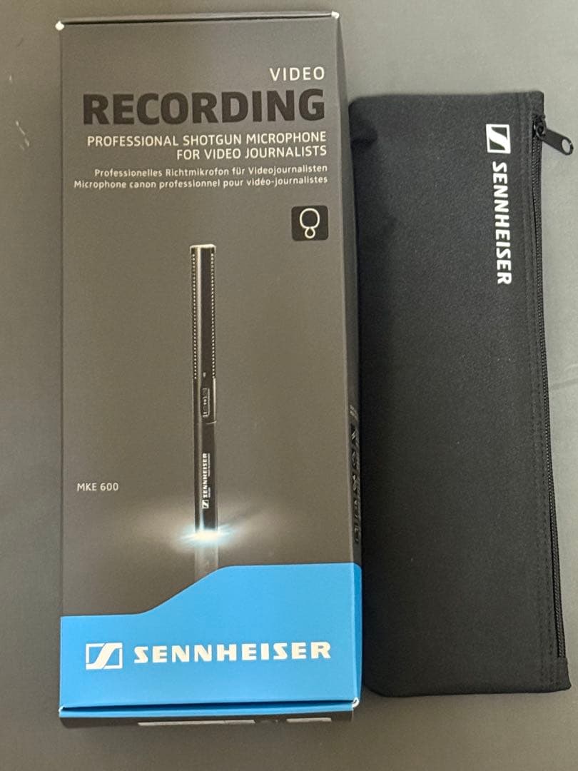 【美品】SENNHEISER MKE 600 + KA 600変換ケーブル付