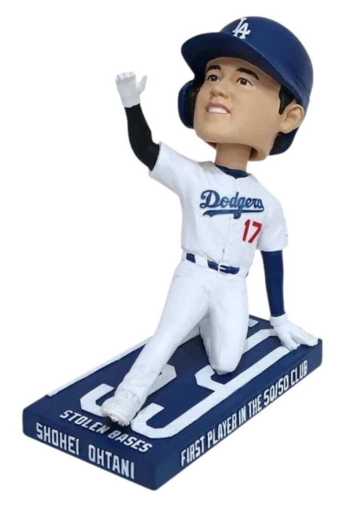 新品 大谷翔平 選手50/50 ボブルヘッド フィギュア人形 No.6