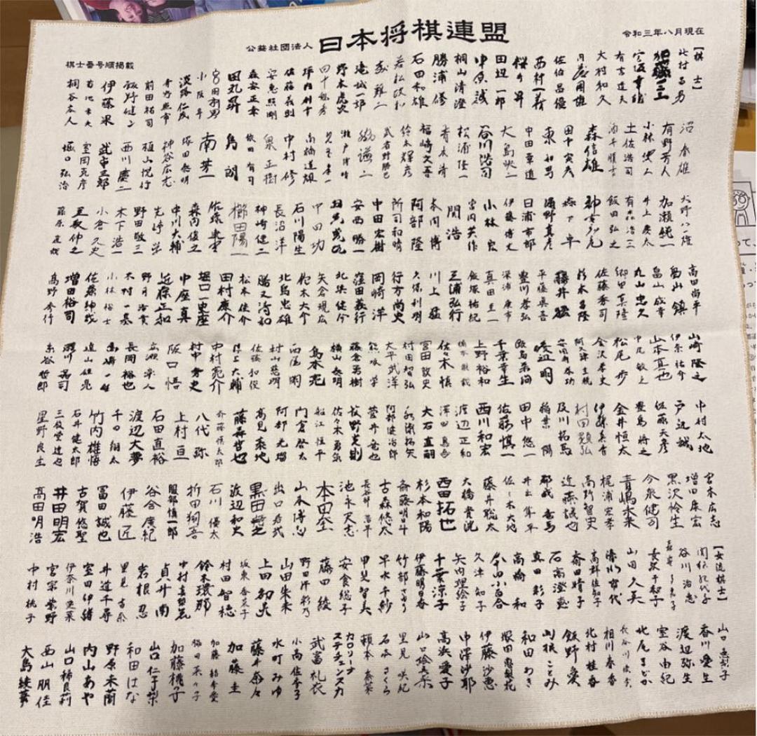 布の将棋盤