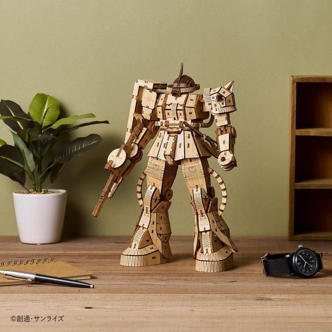 バンダイ ナムコ MS-06S シャア専用ザクII 竹製