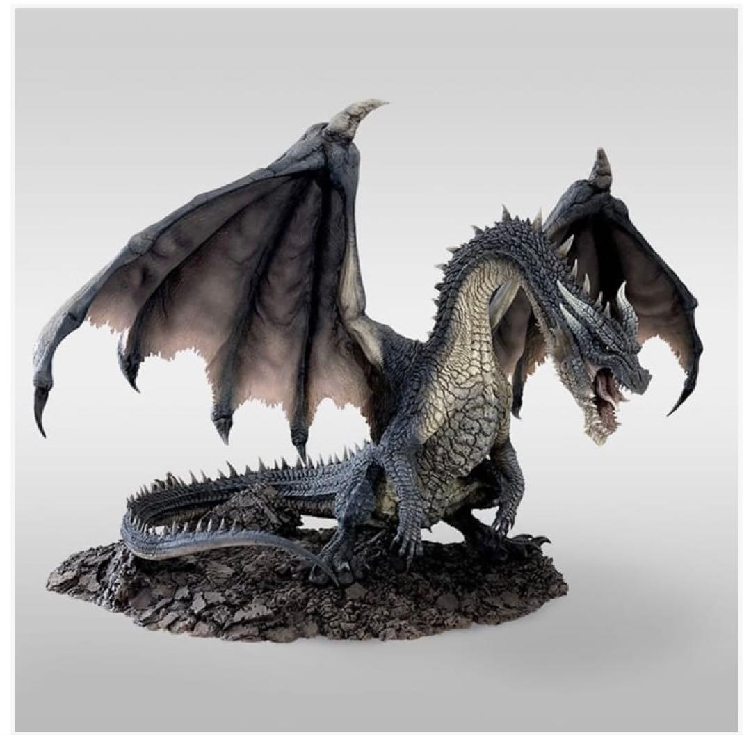 新品未開封、梱包箱伝票跡なし カプコン クリエイターズモデル 黒龍 ミラボレアス