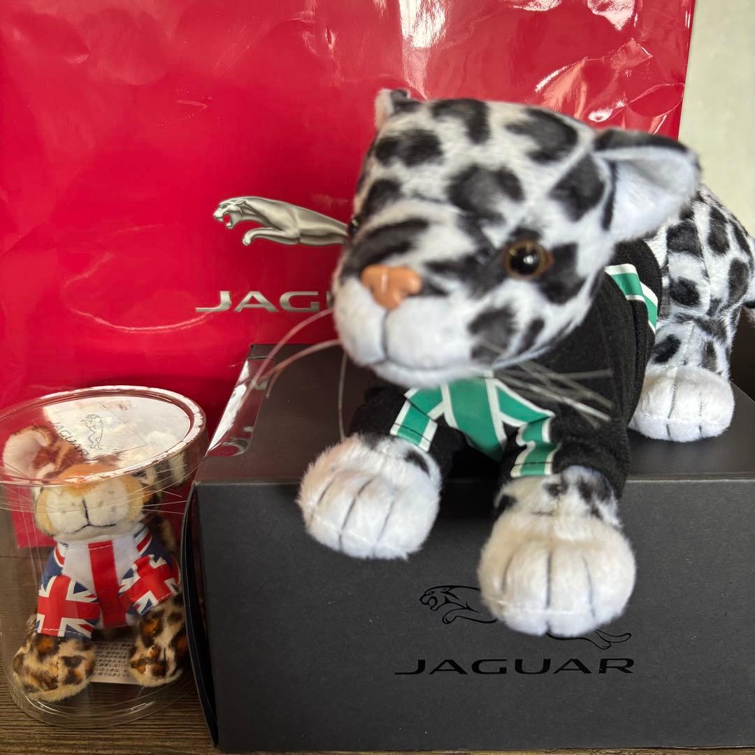 JAGUAR 非売品　ぬいぐるみ　チャーム　2個セット　ディーラー　ノベルティ
