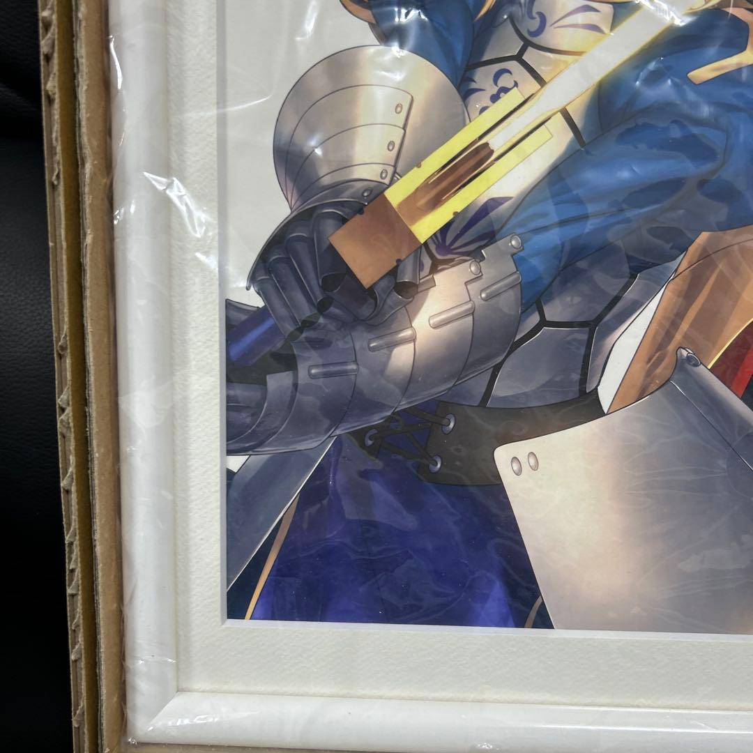 ニュータイプ30周年記念グッズ　Fate/Zero 10色刷り額装複製原画2