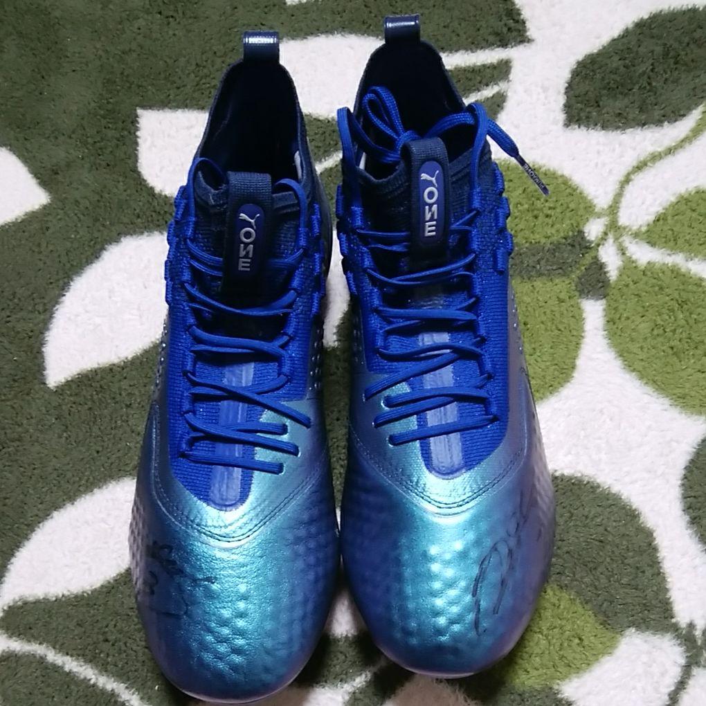 【特注品】選手支給スパイク　渡部博文　レノファ山口社長　PUMA