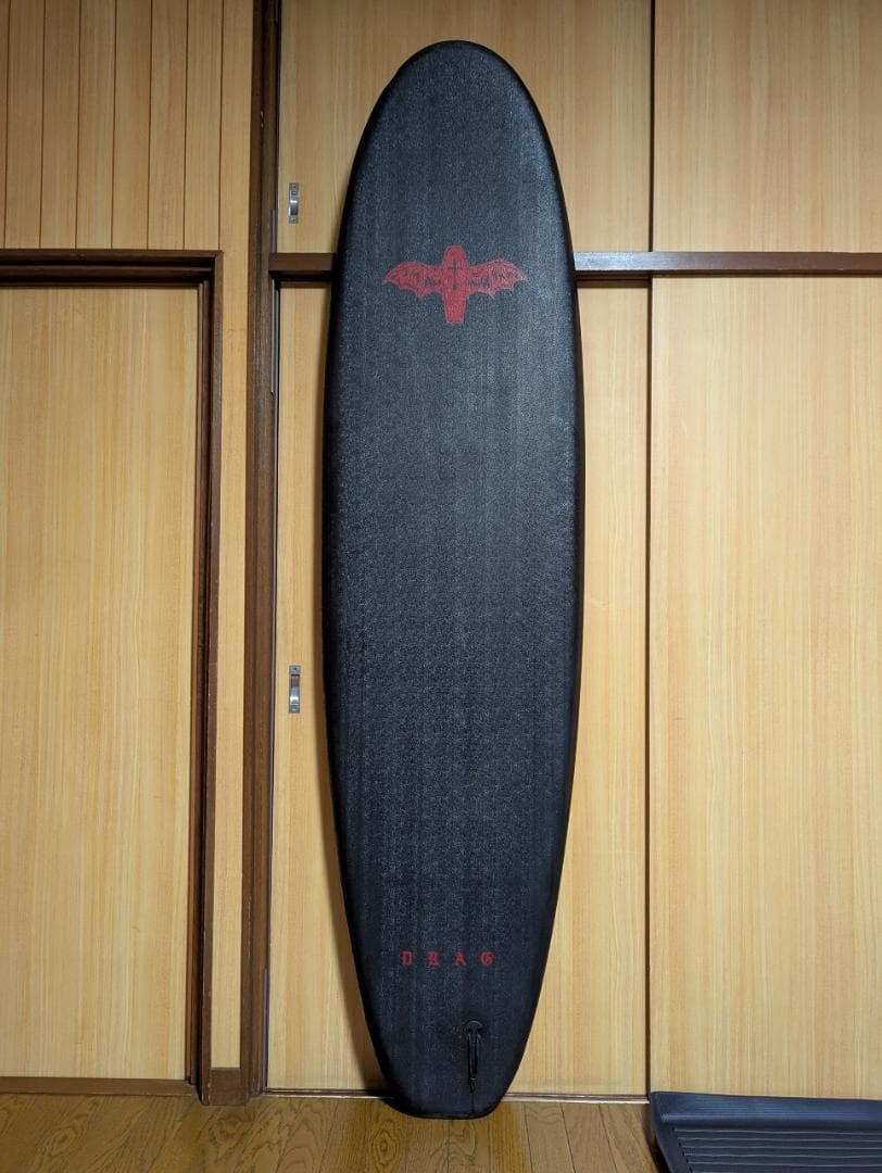 DRAG サーフボード：THE COFFIN 7 ソフトボード（中古美品）
