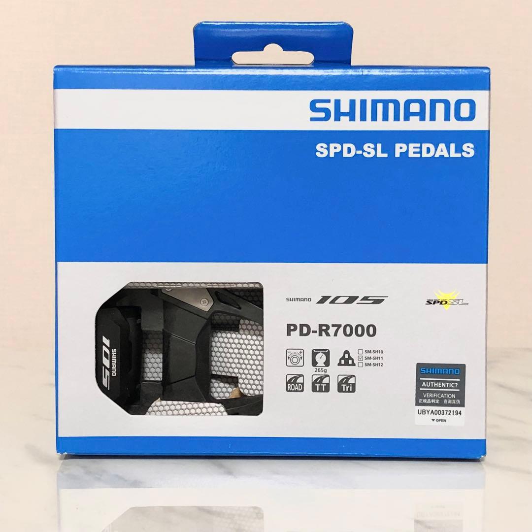 新品 シマノ ビンディングペダル 105グレード PD-R7000 SPD-SL