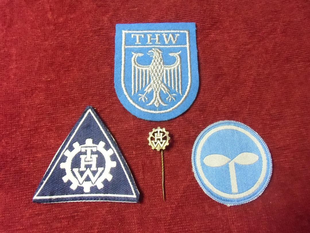 ＢＲＤ西ドイツ＊ＴＨＷ/技術支援機関＊勲章/徽章＊４点セット（実物）
