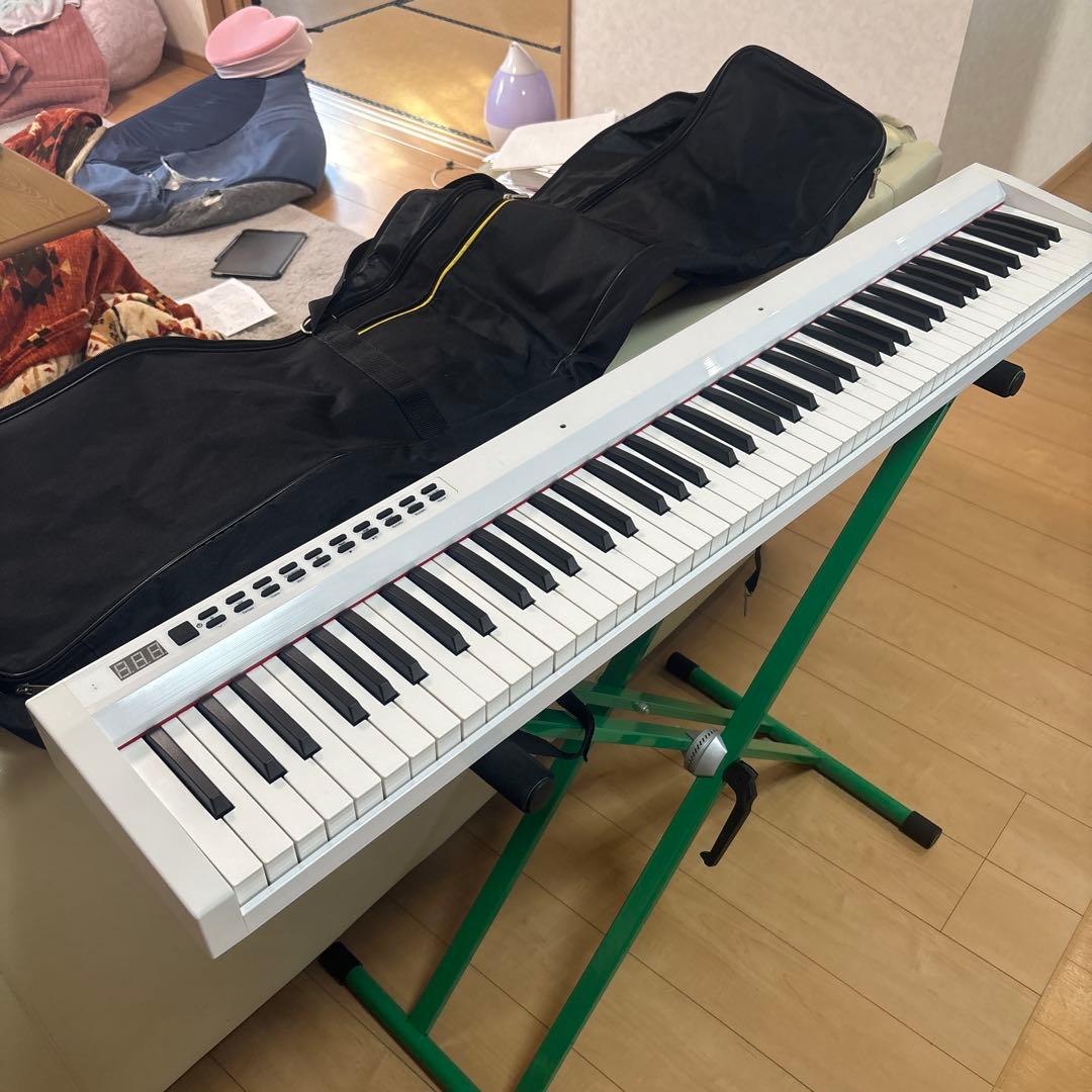 ケース付き　ニコマク NikoMaku 電子ピアノ 88鍵盤 SWAN-S