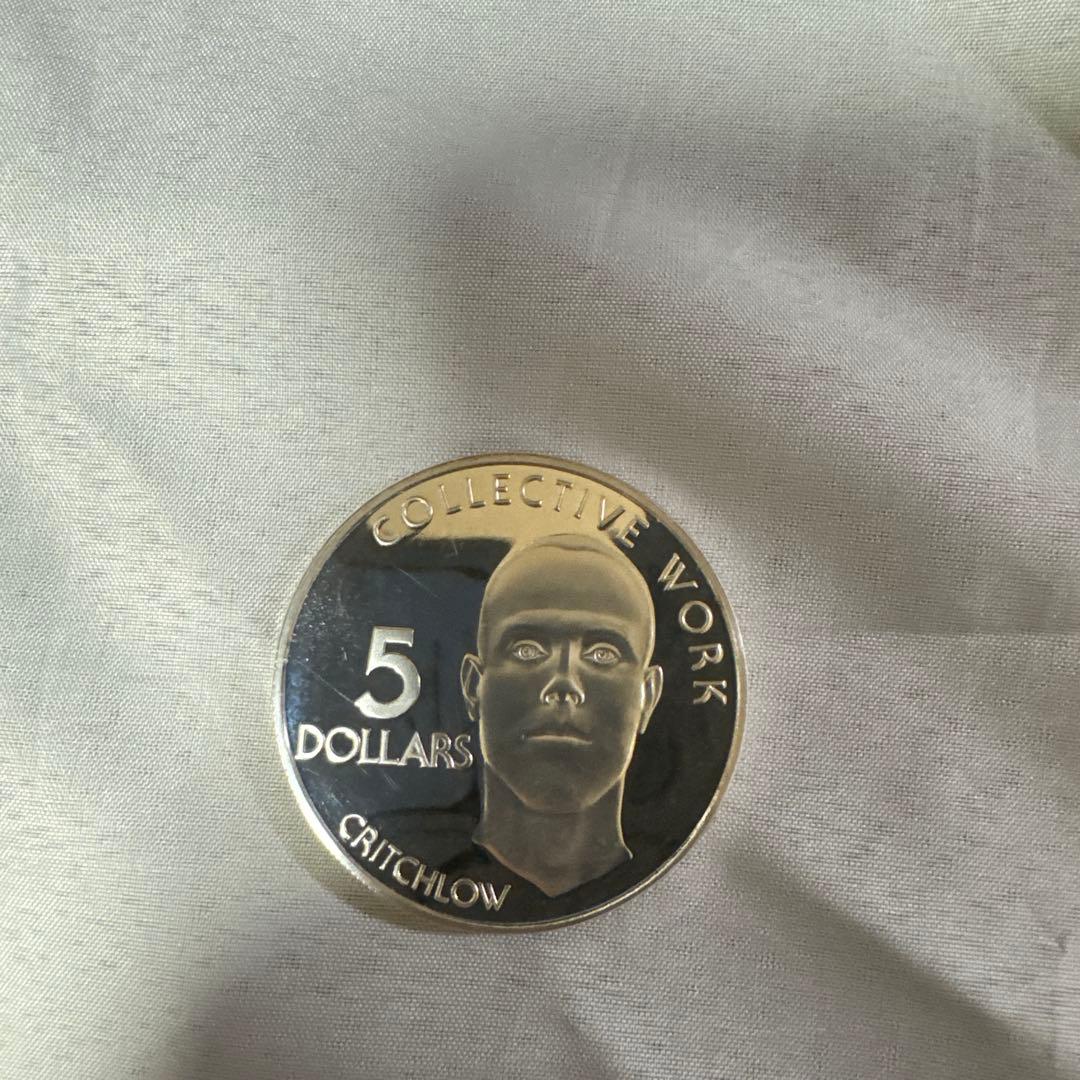 コレクション 1980 Guyana 5 Dollar silver coin