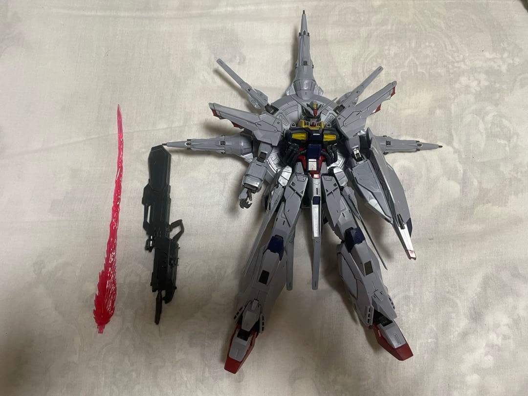MG フリーダム、ジャスティス、プロヴィデンス、ストライク完成品セット