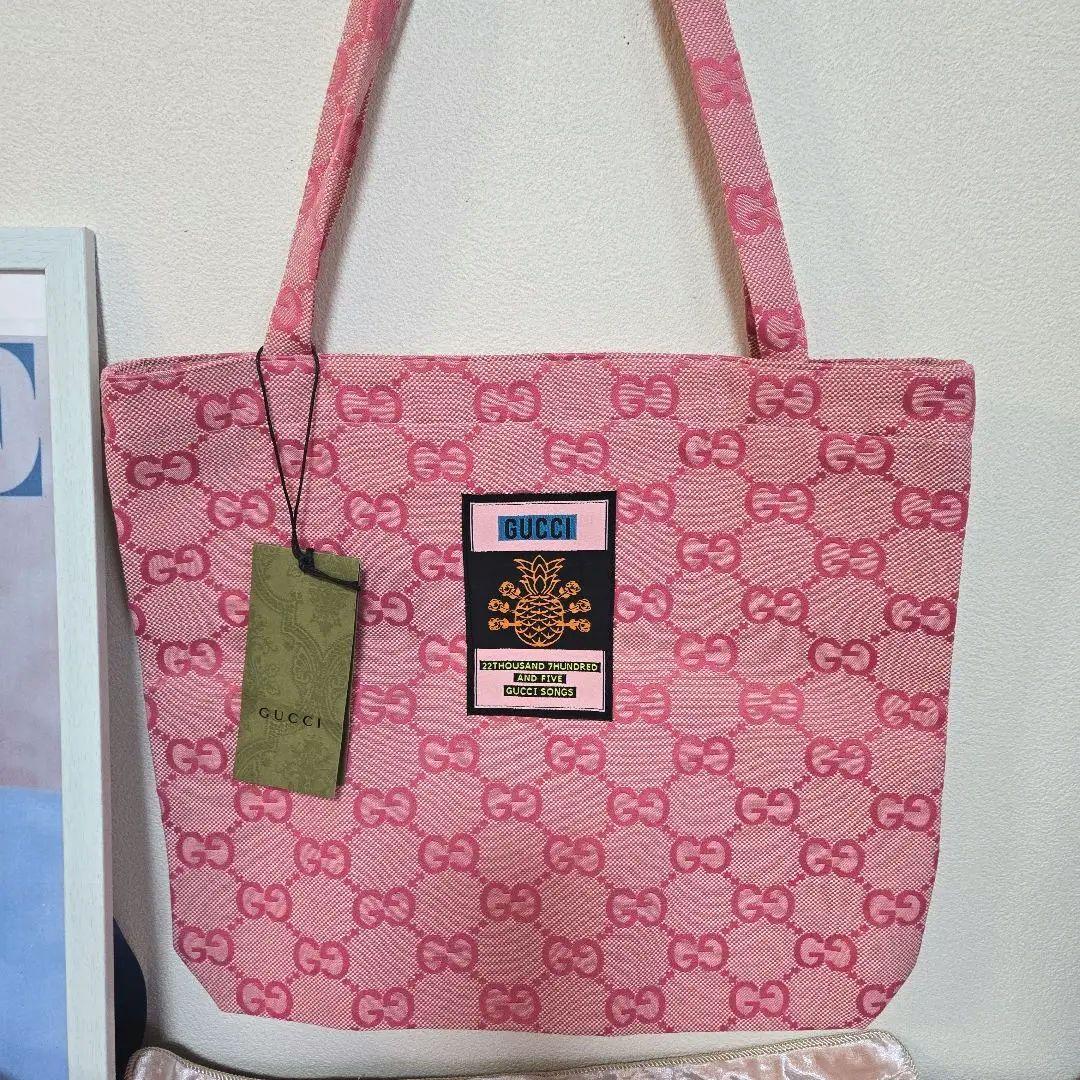 希少！1点のみ！GUCCI トートバッグ ノベルティ ピンク 大容量
