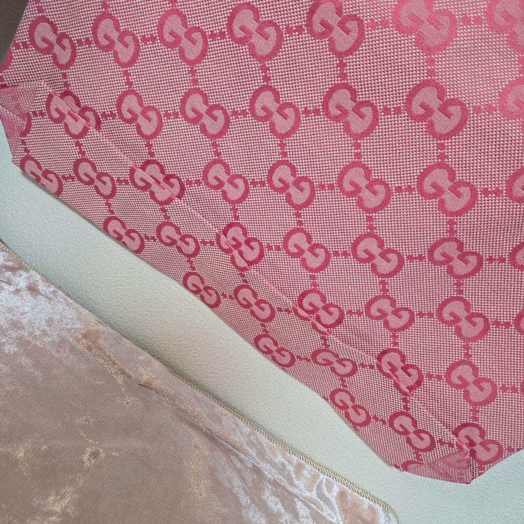 希少！1点のみ！GUCCI トートバッグ ノベルティ ピンク 大容量