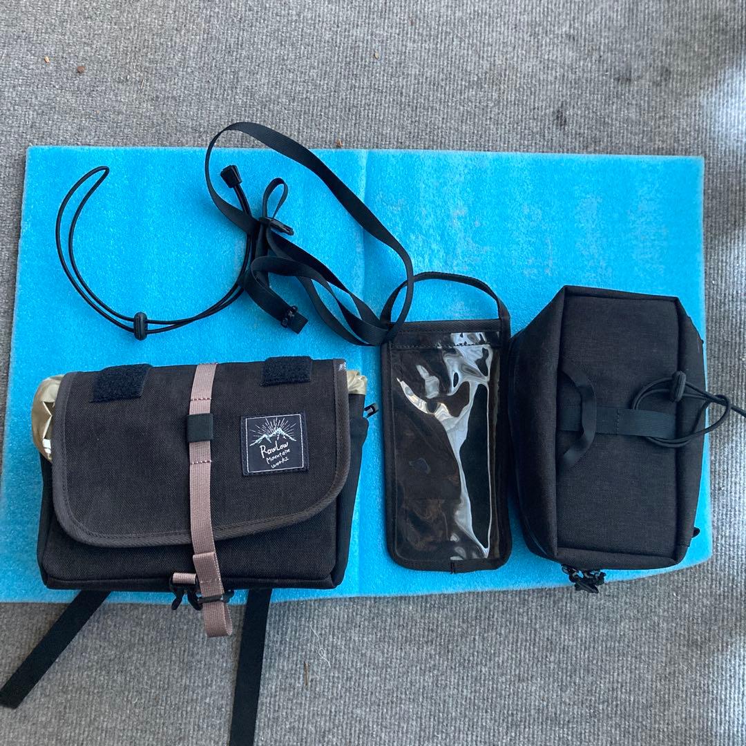 アクセサリー rawlowmountainworks BikenHike Front Bag