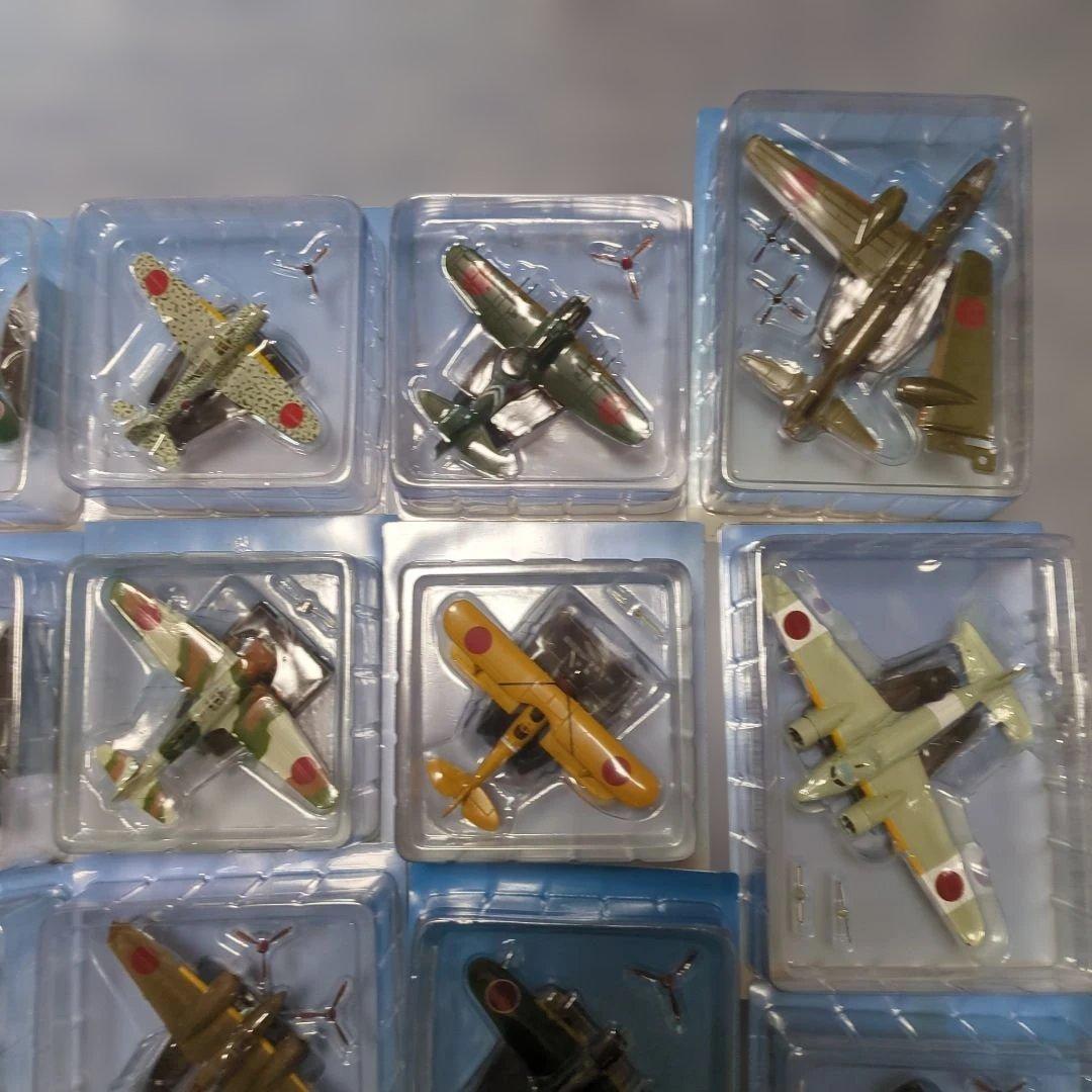 日本陸海軍機大百科　第４８号〜６９号 新品未開封模型２２個セット