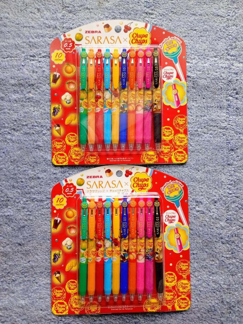 ZEBRA SARASA x Chupa Chups 10色セット