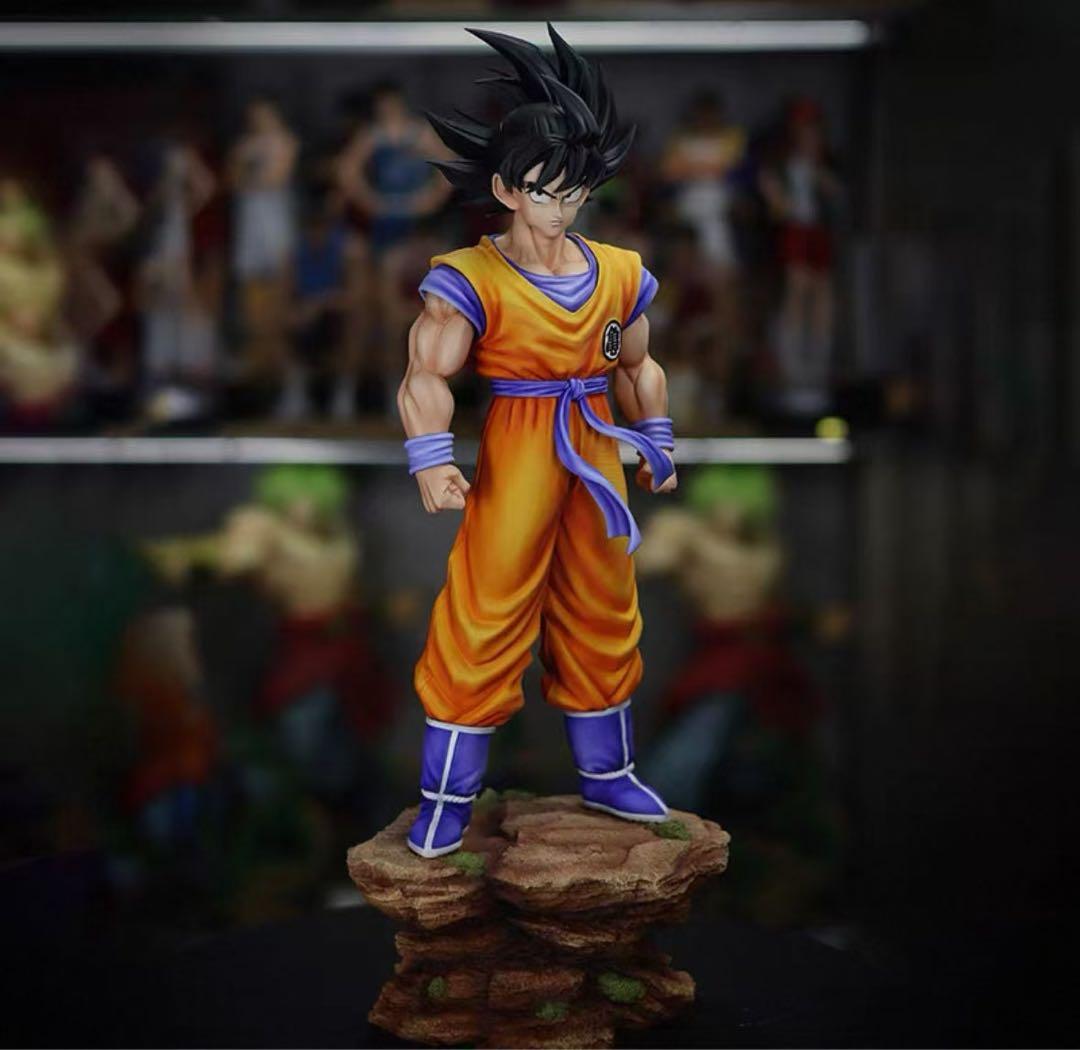 ドラゴンボール 孫悟空 ガレキ ガレージキット スタチューX②⑤④