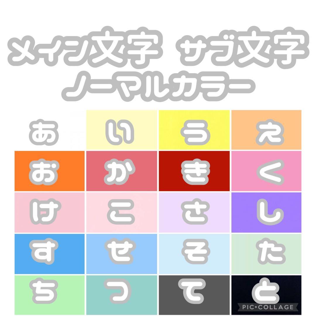 ネームボード セミオーダー ファンサ 連結文字パネル オタ活
