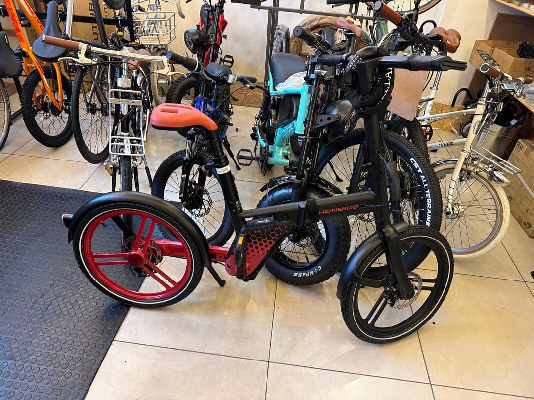 こ*も様 Honbike 折りたたみアシスト自転車