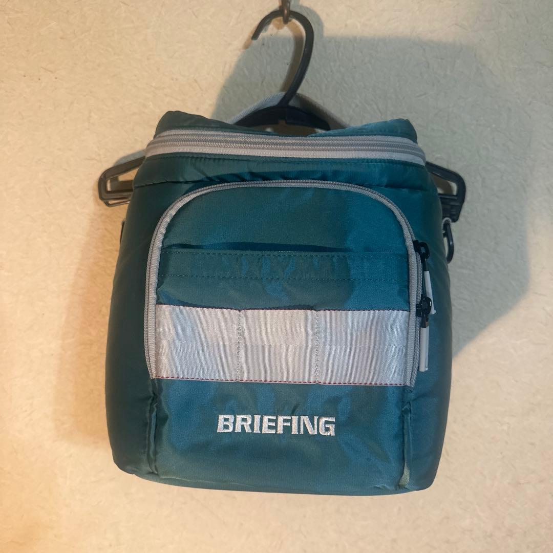 美品BRIEFING グリーンナイロンバッグ保冷
