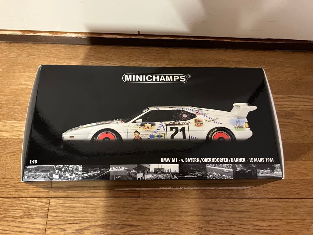 未開封 1/18  M1 Le Mans ‘81 Bayern #71