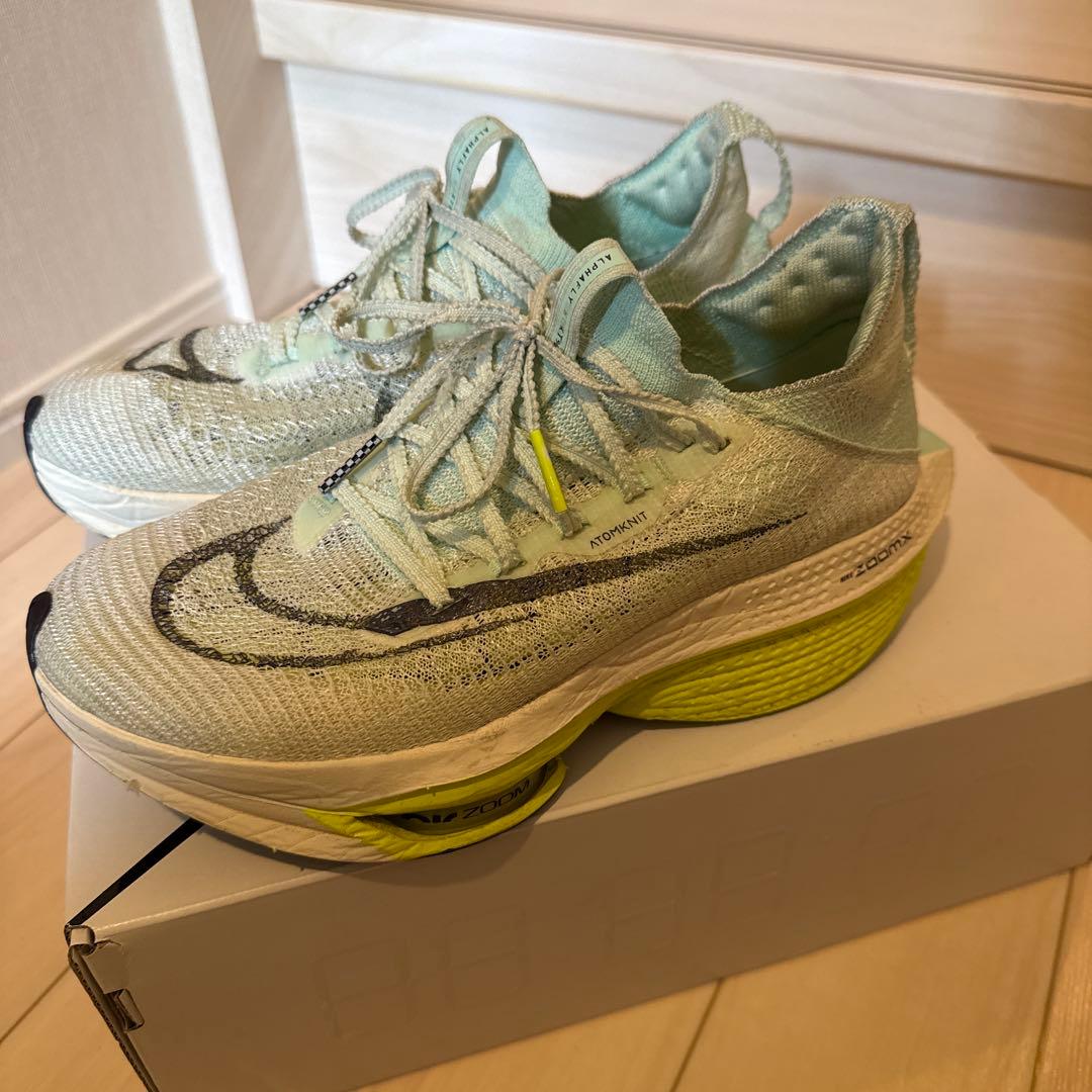 Nike Air Zoom Alphafly next%2 ミントグリーン