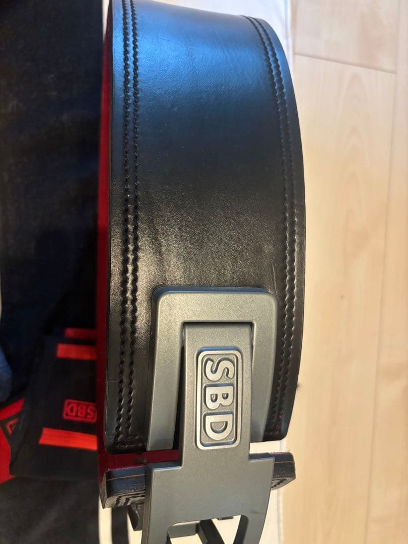 SBD トレーニング・パワーベルト 黒Mサイズ
