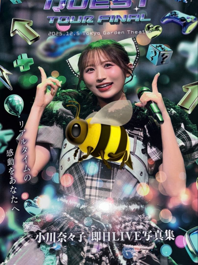 candytune 小川奈々子 ナンバリング付きLIVE写真集　100冊限定