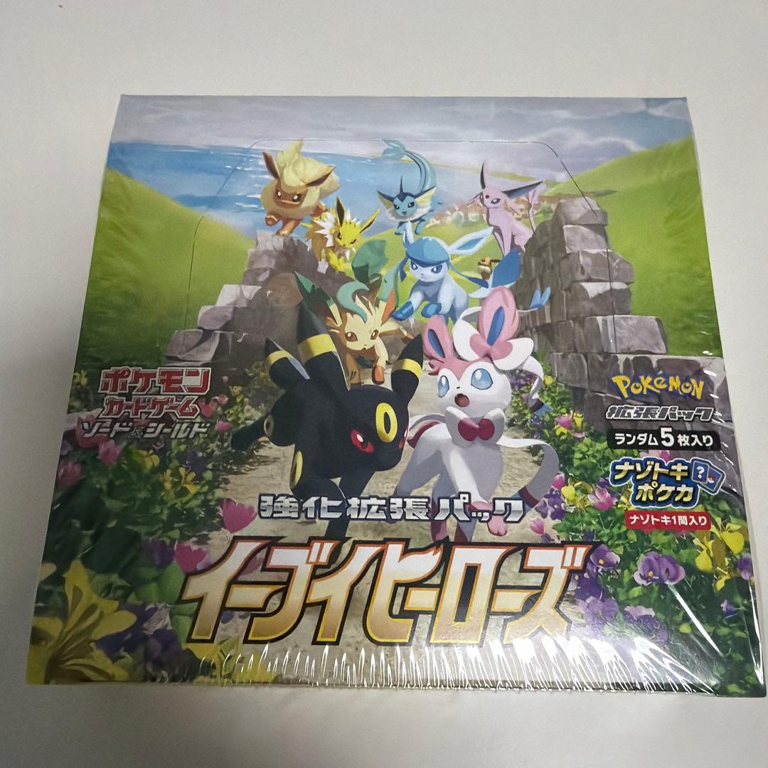シュリンク未開封 ポケカ/ポケモンカード イーブイヒーローズ BOX 1BOX