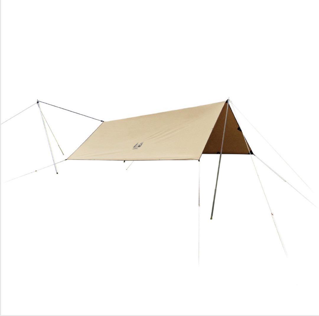 ogawaシステムタープレクタ 350cm x 295cm 張り綱ペグハンマー付