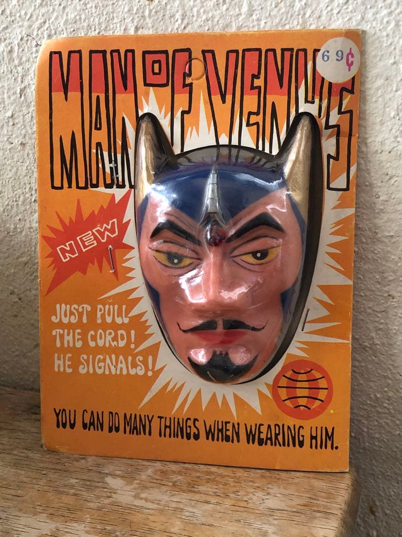 ビンテージ　60s デビル 悪魔　サタン　ミッドセンチュリー アメトイ　レトロ