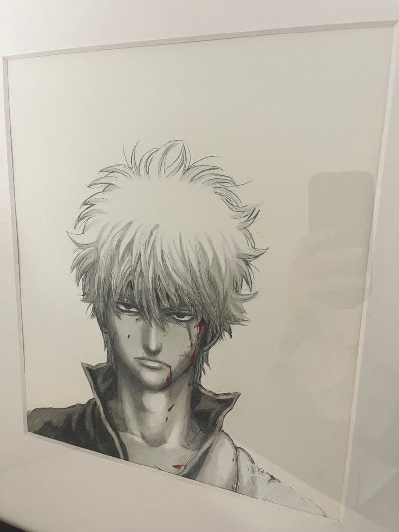 銀魂 坂田銀時 ジャンプフェスタ2009 複製原画