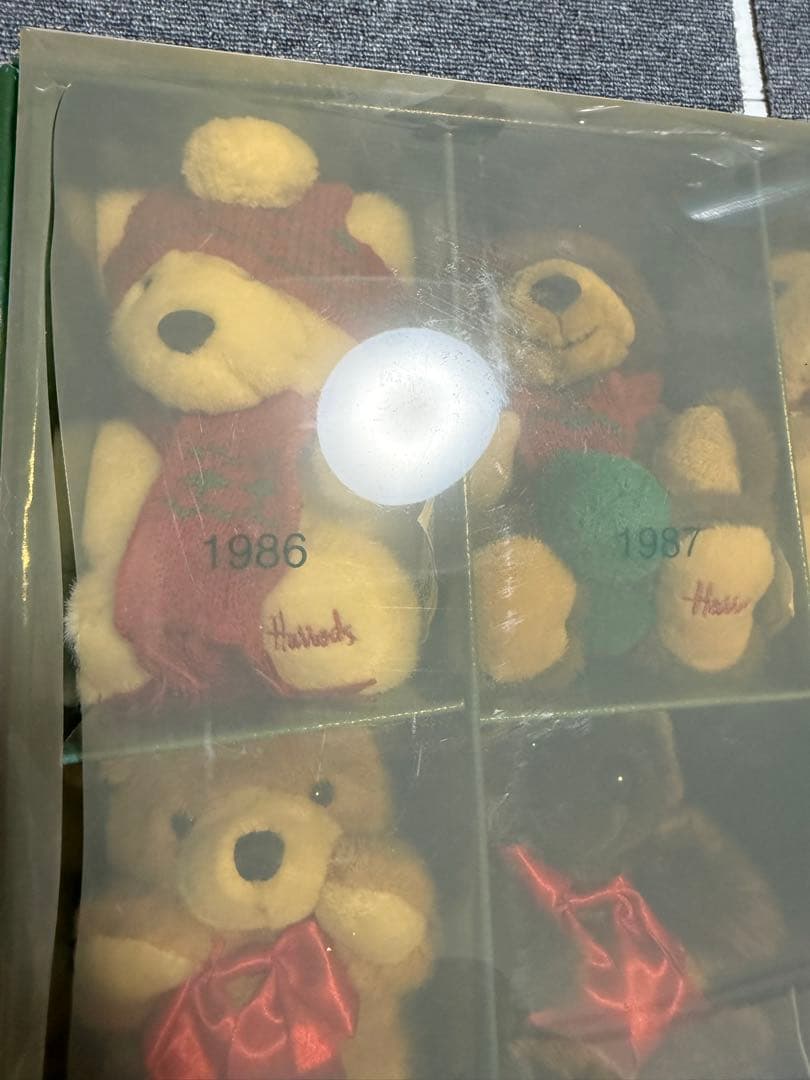 Harrods ハロッズ 限定品　テディベア　15周年　イヤーベア　クリスマス