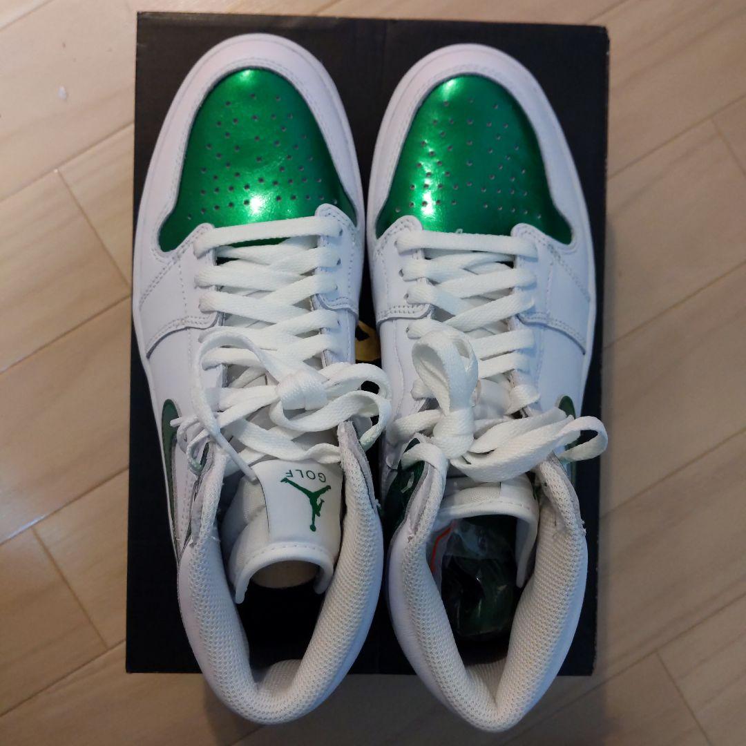 値下げ【レア】ナイキJORDAN 1 RETRO HIGH GOLF 25.5④