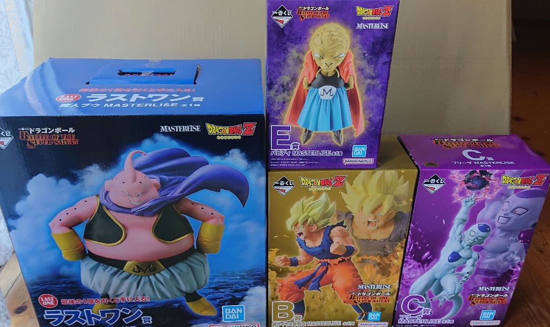 １番くじ　一番くじ　ドラゴンボール　フィギュア４体セット