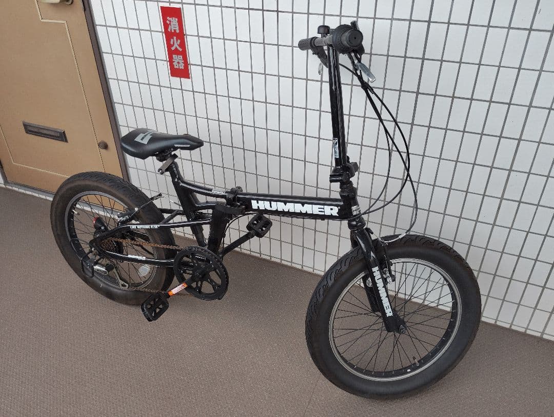 【Wilson Edradさま】HUMMER ハマー 折りたたみ自転車 ブラック