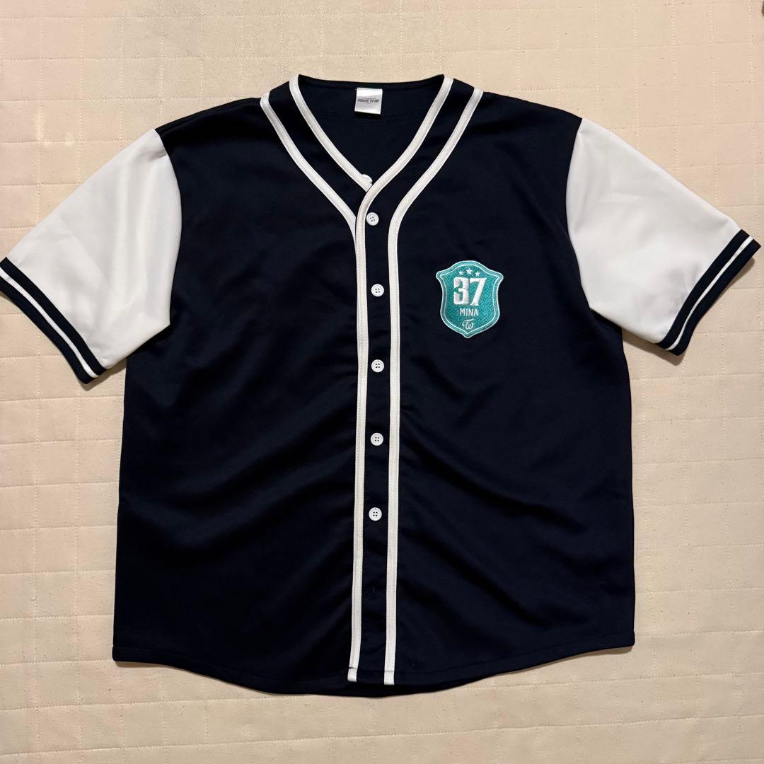 Twice ボタンアップシャツ Team Twice