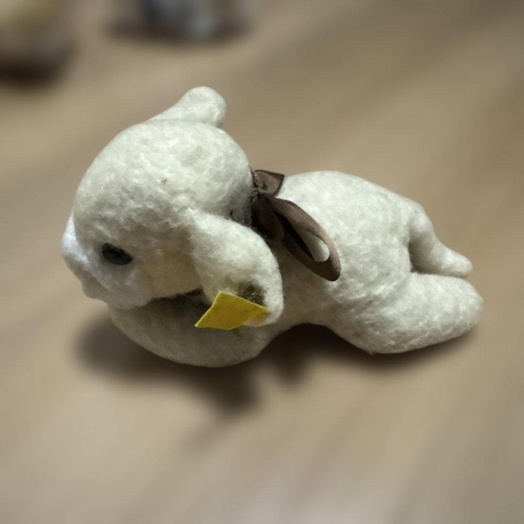 アンティーク　シュタイフ　羊　ひつじ　ぬいぐるみ　赤ちゃん