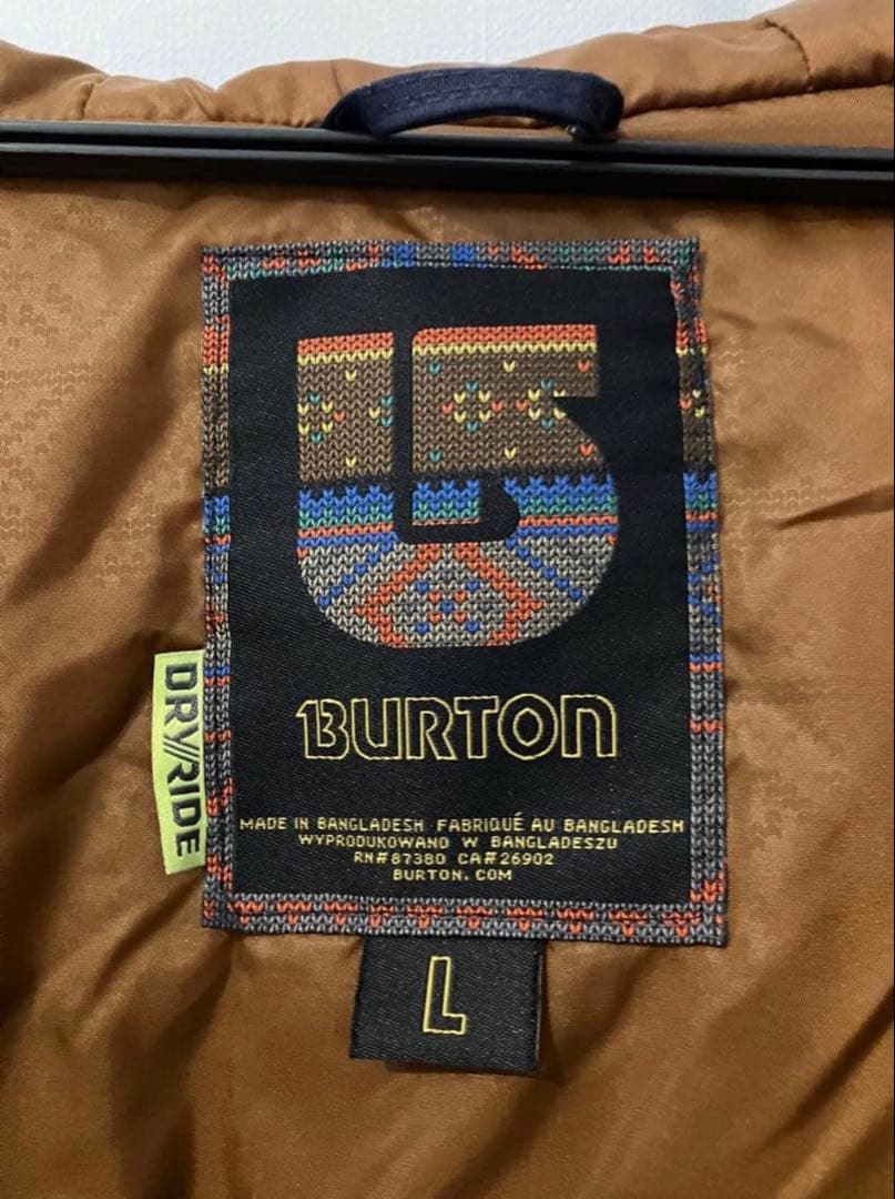 値下げ‼️【BURTON】スノーボード用ウェア（男性用）