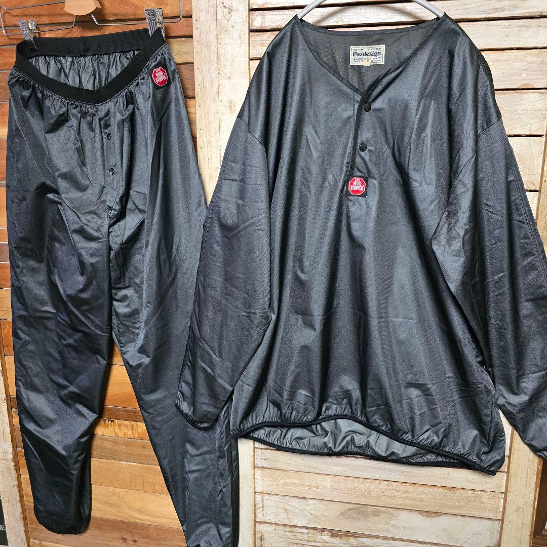 Pazdesign GORE WINDSTOPPER ナイロン 上下セットXL