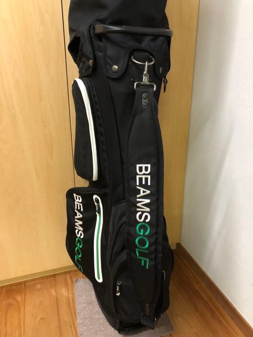 BEAMS GOLF / スタンド キャディバッグブラック