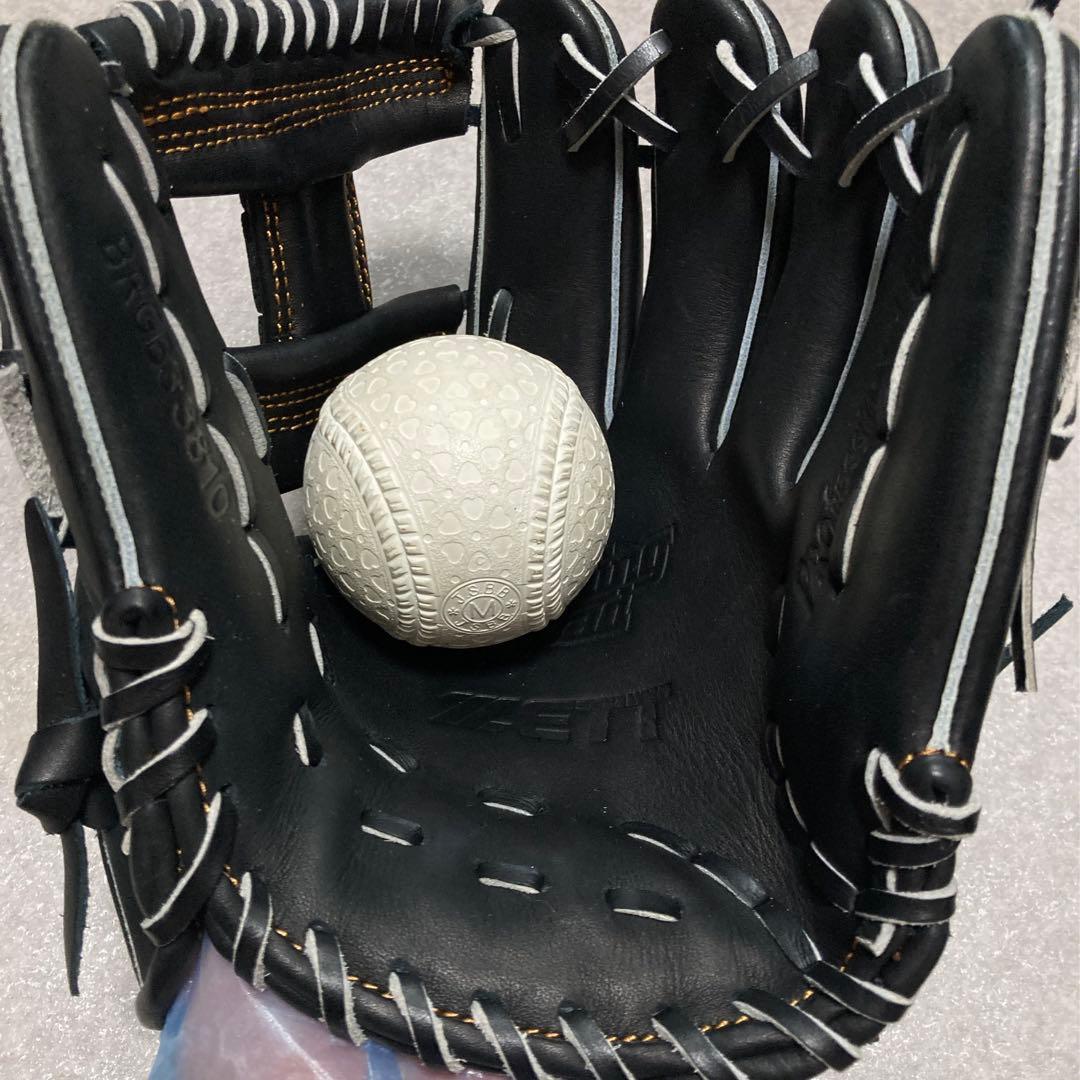 ゼット 一般 大人用 軟式 内野 野球 グローブ グラブ 美品