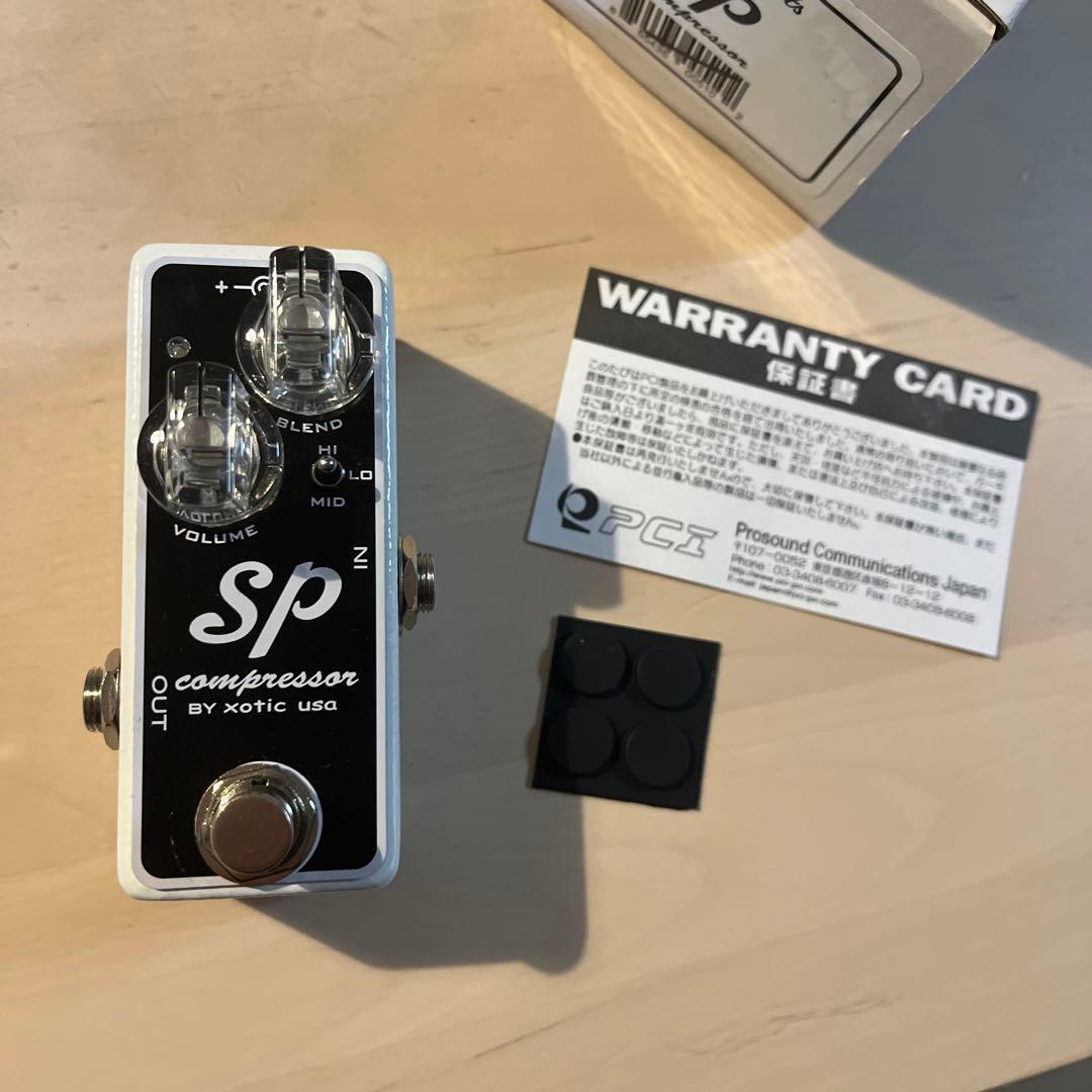 Xotic SP compressor 美品